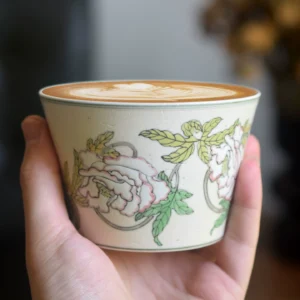 chinese-style-latte-cup-handbrew-coffee-morning-energy Chinese-style latte cup energizes your morning with hand-brewed coffee in elegant ceramic design.